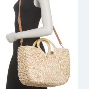 Sole Society Elise basket tote bag